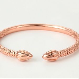 Rose Gold Bangle Cuff Wakanda BNWT Arrow Tulip Ends Gift…